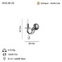 Opviq Castro - 52-19 Lámpara de pared de metal color antigüedad